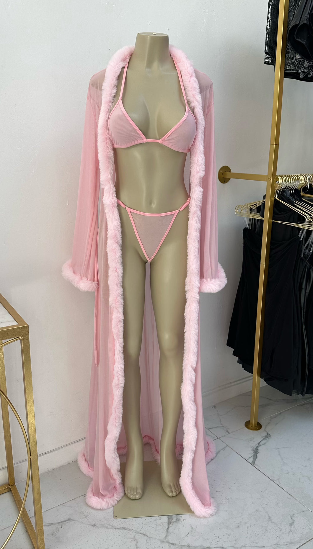 Pretty Robe Set - Pink