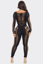 Load image into Gallery viewer, Arianna Seamless Jumpsuit - Black
