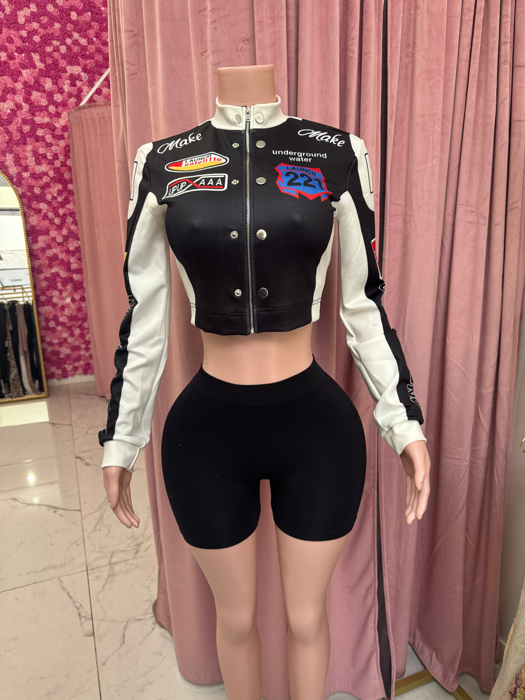 Black Biker Shorts
