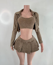 Load image into Gallery viewer, Lyla Skirt Set - Taupe
