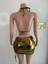 Load image into Gallery viewer, Metallic Bikini Set - Gold
