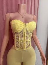 Load image into Gallery viewer, Naomi Corset - Yellow
