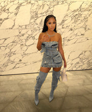 Load image into Gallery viewer, Monique Denim Dress
