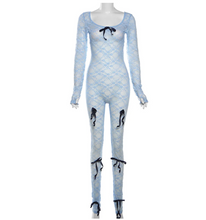 Load image into Gallery viewer, Kitty Jumpsuit - Blue
