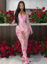 Load image into Gallery viewer, Kitty Jumpsuit - Pink
