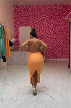 Load image into Gallery viewer, Sev Orange Maxi Dress
