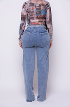 Load image into Gallery viewer, Distressed Denim Cargos
