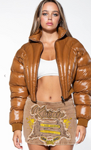 Load image into Gallery viewer, Caramel Puffer Jacket
