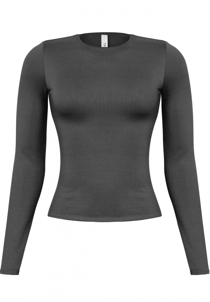 Luxe Long Sleeve Top - Black