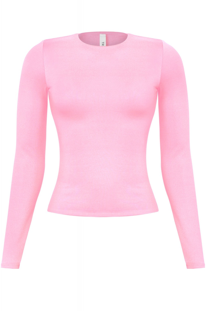 Luxe Long sleeve Top - Pink