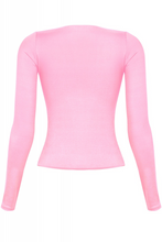 Load image into Gallery viewer, Luxe Long sleeve Top - Pink
