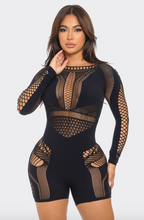 Load image into Gallery viewer, Arianna Romper - Black
