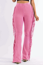 Load image into Gallery viewer, Fringe Pants - Pink
