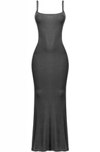 Load image into Gallery viewer, Brit Cami Ribbed Maxi - Black
