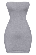 Load image into Gallery viewer, Genesis Strapless Dress - Gray
