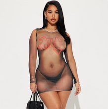 Load image into Gallery viewer, Send Nudes Mesh Dress
