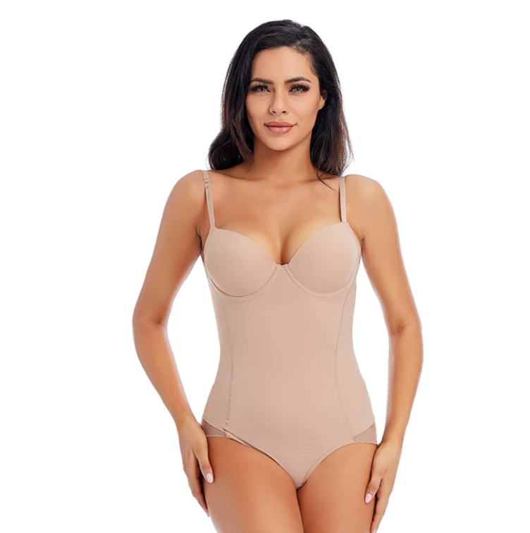 Snatched Bodysuit - Nude