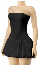 Load image into Gallery viewer, Kaiya Bubble Dress - Black
