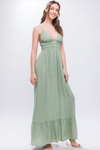 Load image into Gallery viewer, Seya Maxi Dress - Moss
