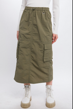 Load image into Gallery viewer, Tess Cargo Skirt
