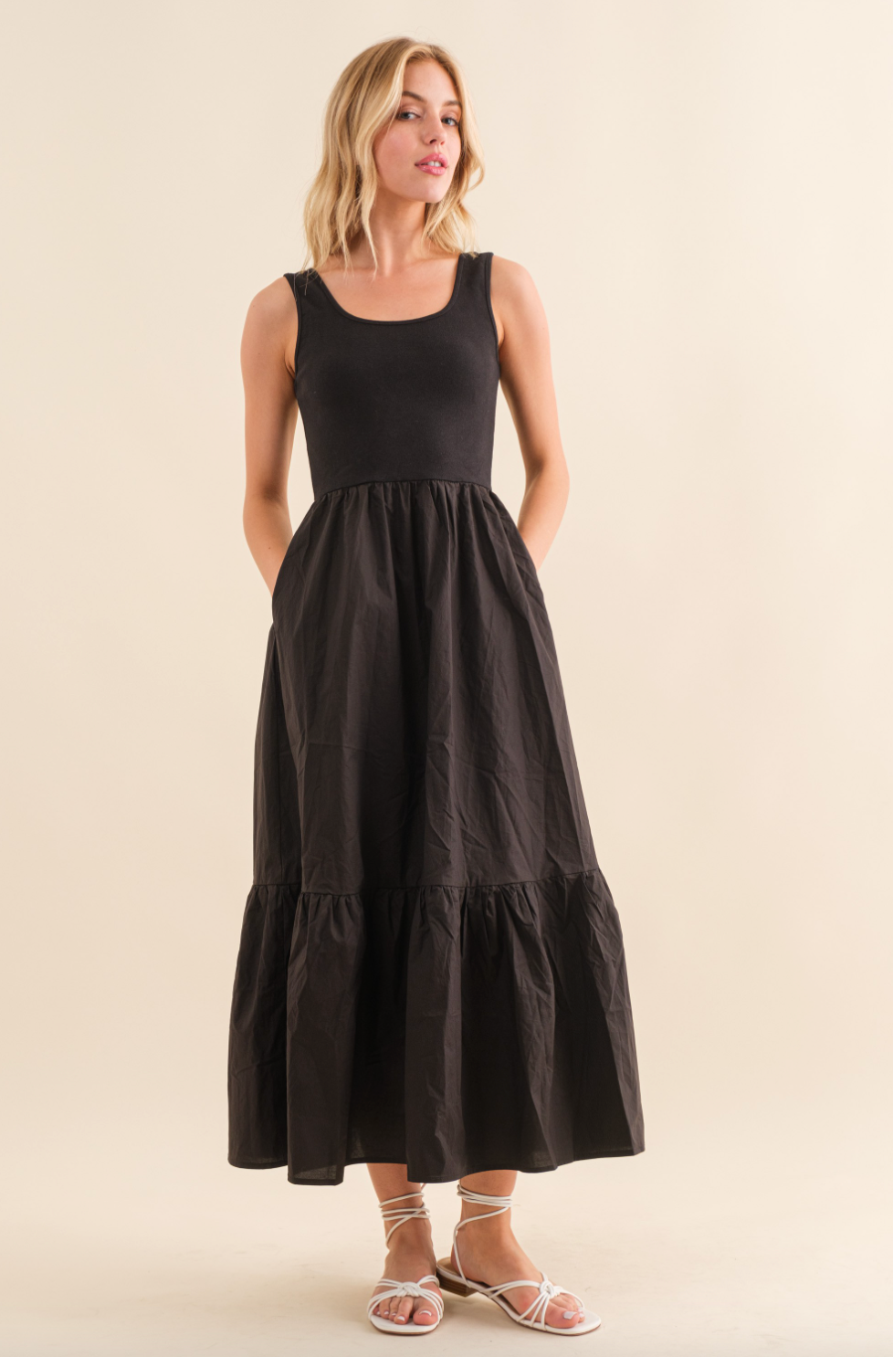 Jackie Dress -  Black