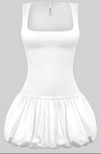 Load image into Gallery viewer, Bubble Dress - White
