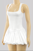 Load image into Gallery viewer, Bubble Dress - White
