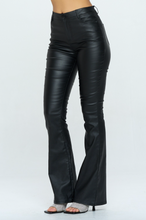 Load image into Gallery viewer, Leather Flare Pants
