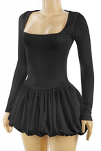 Load image into Gallery viewer, Bailey Bubble Dress - Black
