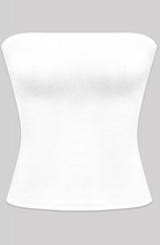 Load image into Gallery viewer, Luxe Tube Top - White
