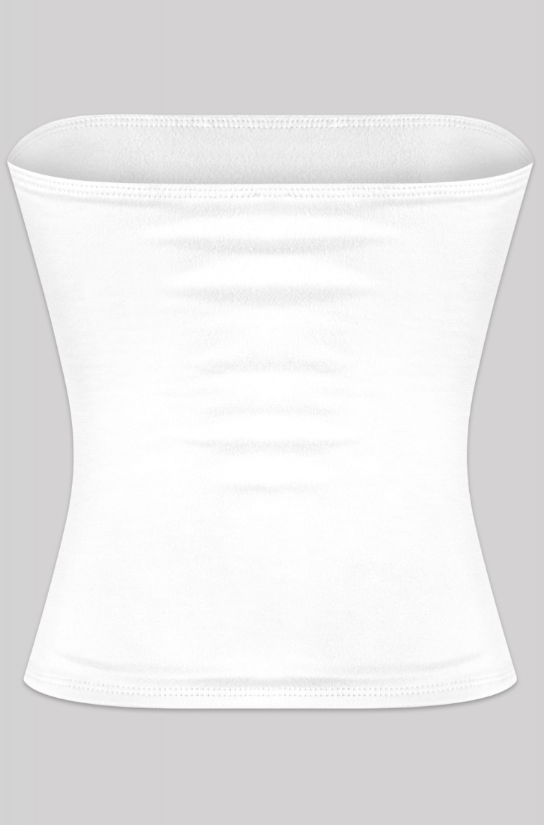 Luxe Tube Top - White