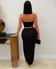 Load image into Gallery viewer, Kira Skirt Set - Black or
