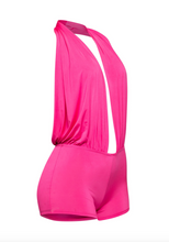 Load image into Gallery viewer, Cowl Neck Romper - Brown
