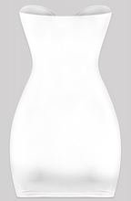 Load image into Gallery viewer, Tyla White Strapless Dress
