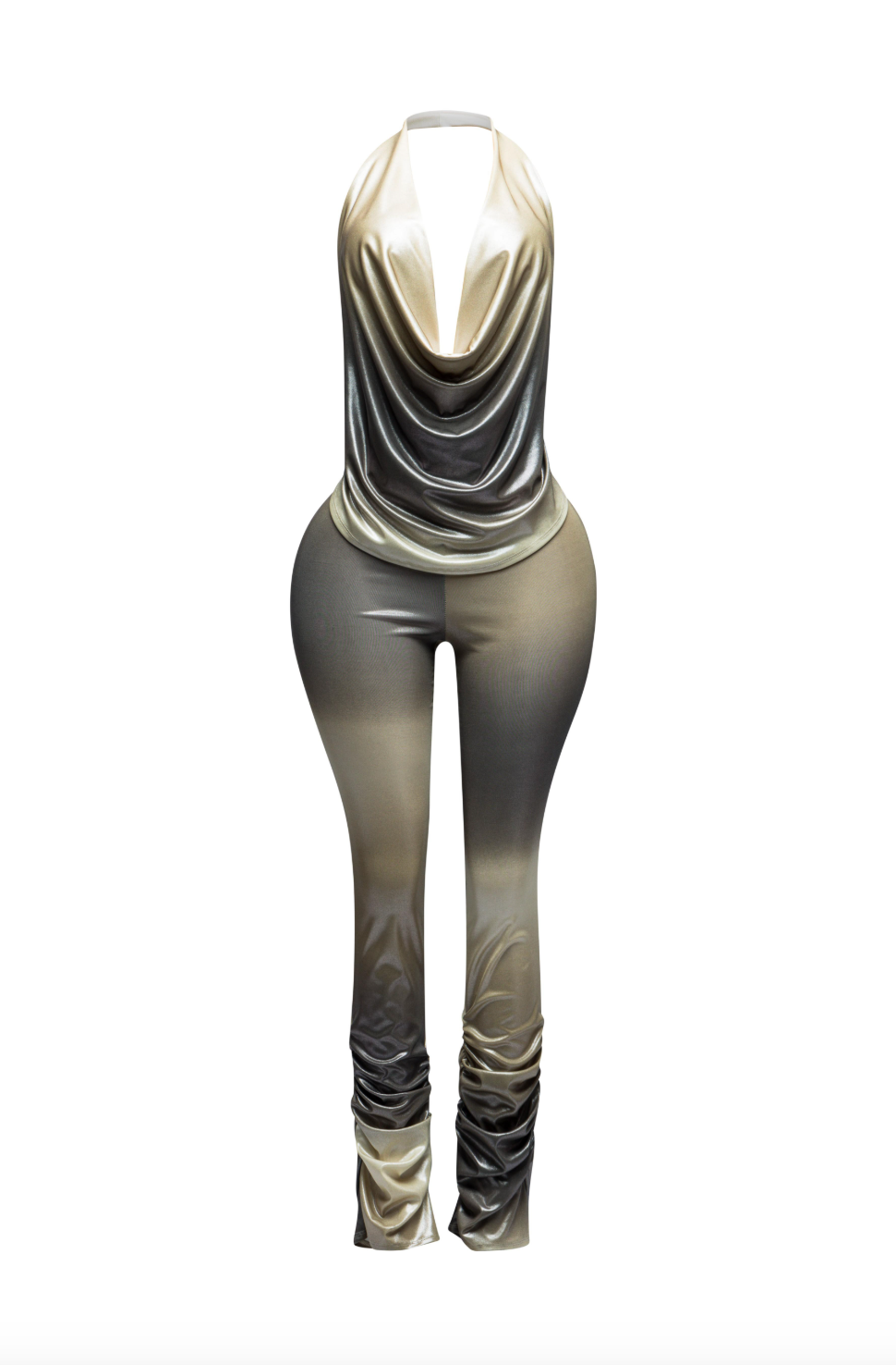 Metallic Pants Set