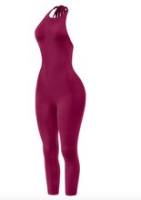 Load image into Gallery viewer, Prissy Jumpsuit- Burgundy
