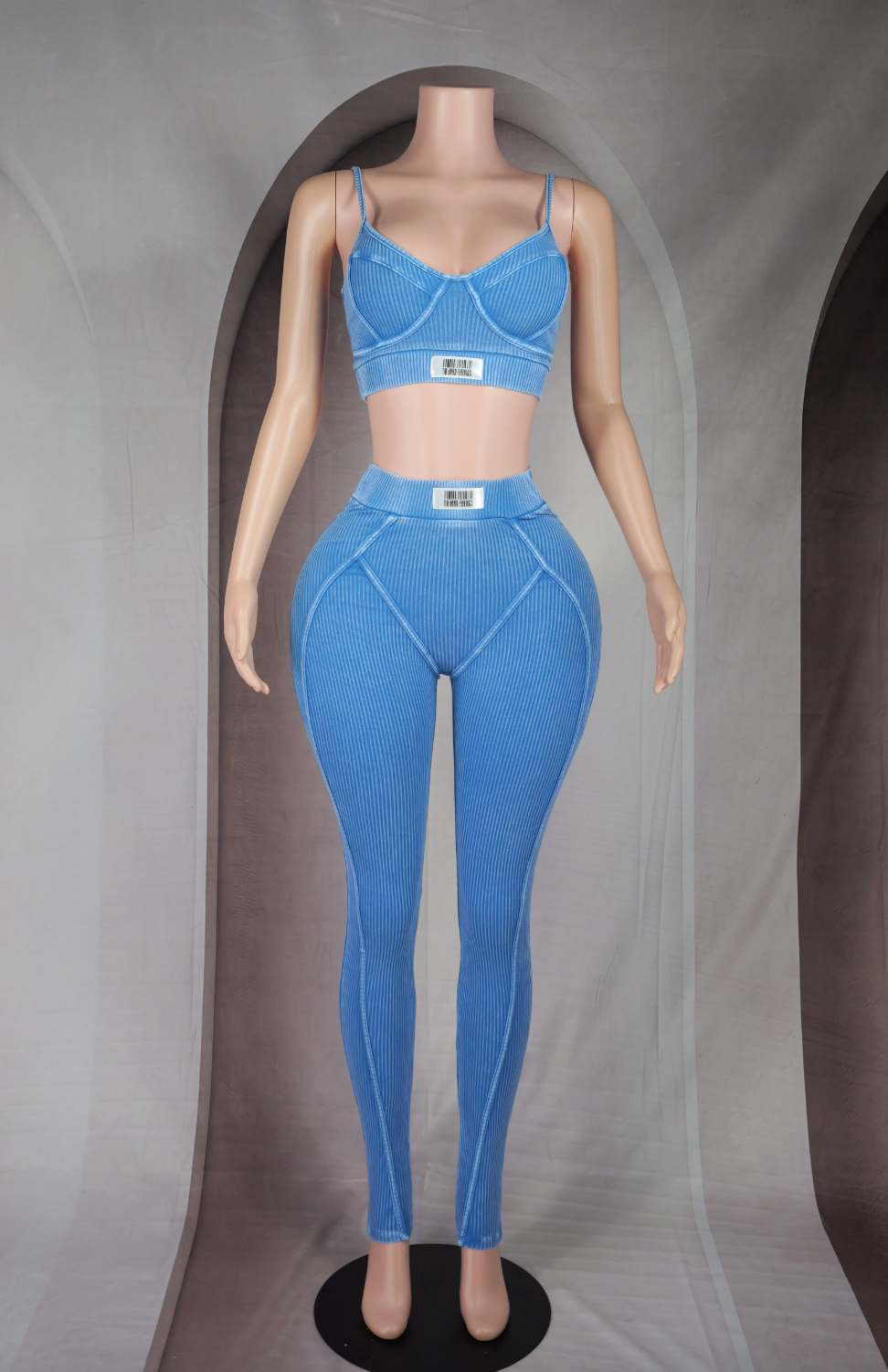 Jazzy Leggings Set - Blue