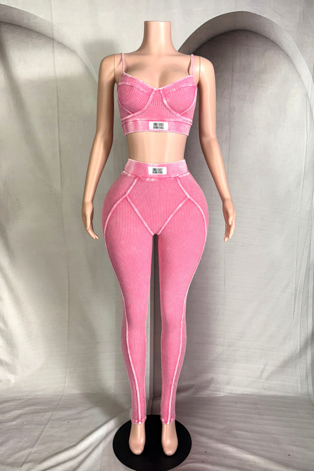 Jazzy Leggings Set - Pink
