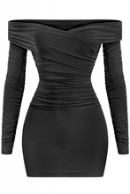 Load image into Gallery viewer, Lily Off The Shoulder Dress
