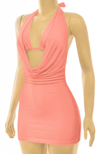 Load image into Gallery viewer, Lana Mini Dress - Coral
