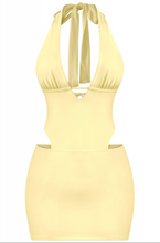 Load image into Gallery viewer, Mila Mini Dress - Yellow
