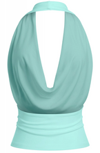 Load image into Gallery viewer, Tyla Halter Top - Teal
