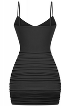 Load image into Gallery viewer, Nara Mini Dress - Black
