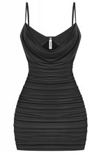 Load image into Gallery viewer, Nara Mini Dress - Black
