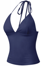 Load image into Gallery viewer, Janise Capri Set - Navy Blue
