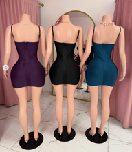 Load image into Gallery viewer, Jamie Bandage Dress - Teal
