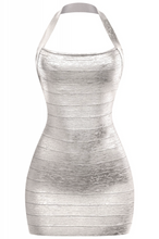 Load image into Gallery viewer, bandage dress - silver
