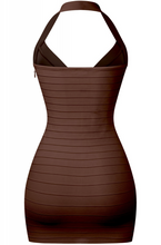 Load image into Gallery viewer, bandage dress - brown
