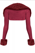 Load image into Gallery viewer, Asia Bolero - Burgundy
