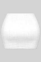 Load image into Gallery viewer, Luxe Basic Mini Skirt -  Off White
